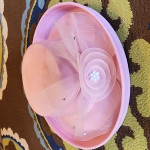 KaKyCo, Pink Special Occasion, Church Hat, 100% Wool